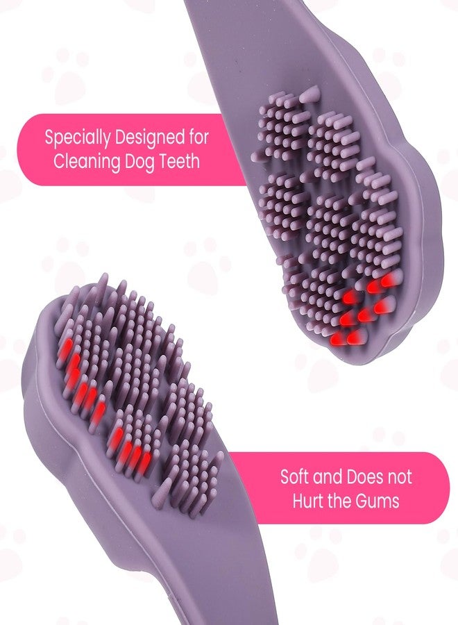 ADLABLD 8 Pack Silicone Dog & Cat Finger Toothbrush Kit, Food Grade Toothbrush for Dog, Safe, Non-Toxic, Easy Teeth Cleaning, Prevents Bad Breath & Oral Inflammation - Image 4